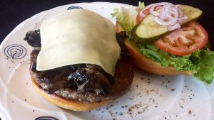 Mile High Mozza Mushroom Burger